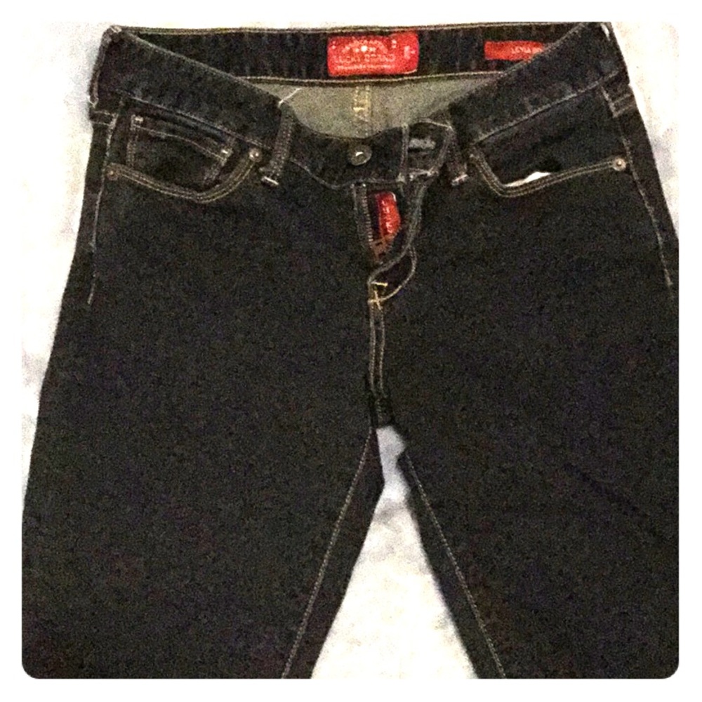 Dark Blue Lucky Jeans